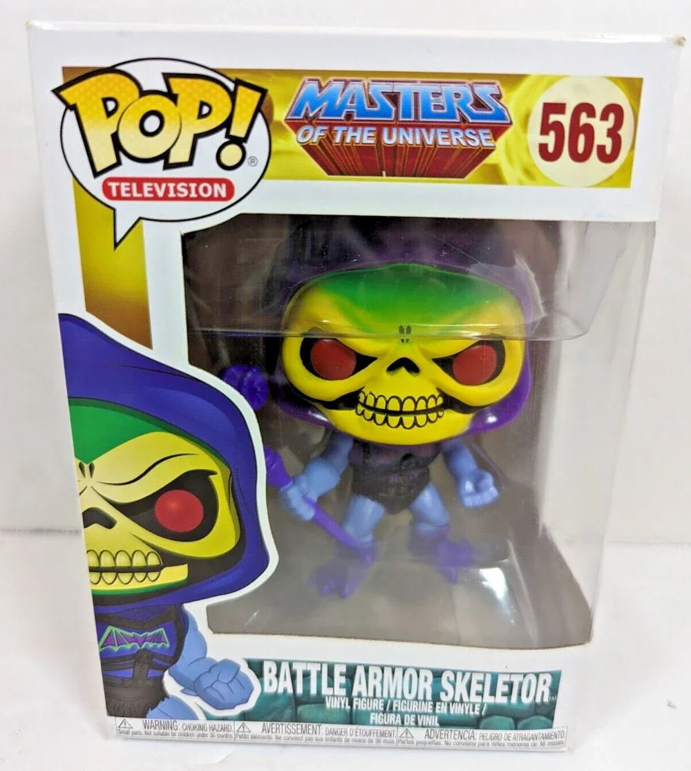 Funko Pop Battle Armor Skeletor 563 MOTU Television Gemini Collectible Exclusive